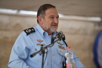 רב ניצב יעקב שבתאי בטקס חילופי המפקדים במחוז מרכז של משטרת ישראל 