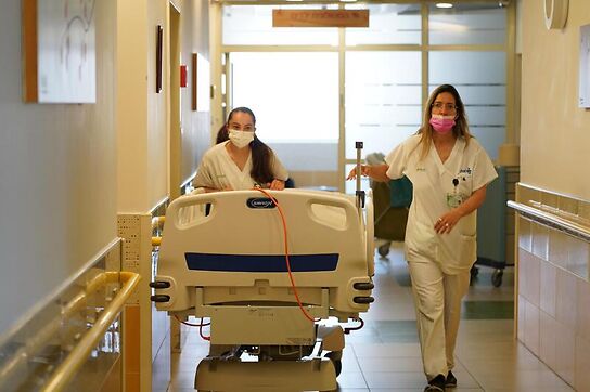 האחיות המסורות של בית החולים קפלן קרדיט צילום גלעד שעבני שופן