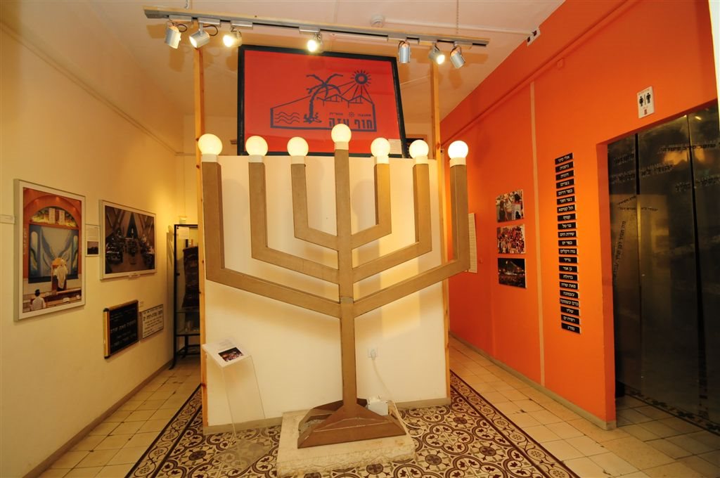 מנורת נצרים במוזיאון גוש קטיף בירושלים צילום יחצ