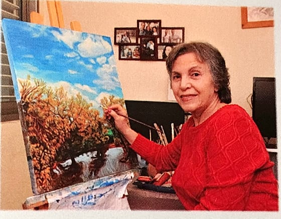  תערוכת ציורים חדשה בבית האזרח הוותיק נס ציונה של אלאונורה שטרן