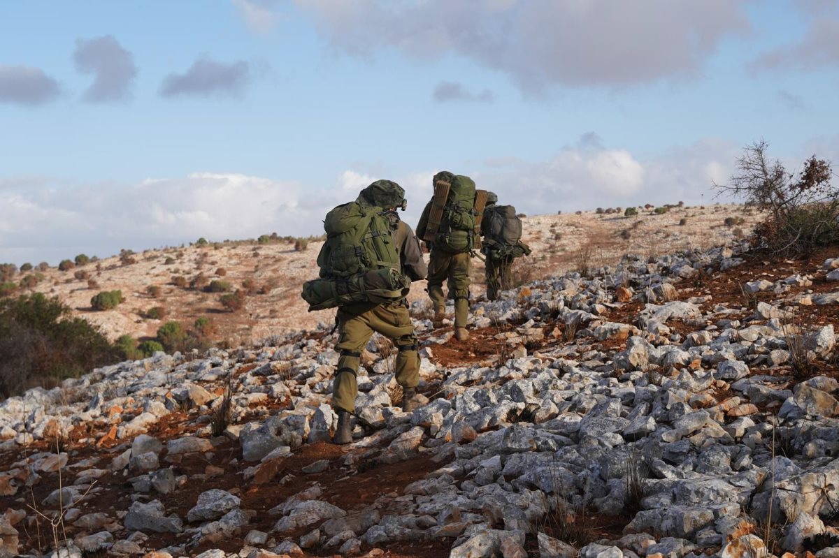 חטיבת המילואים עציוני מתמרנת בלבנון צילום מאתר דובר צהל