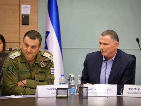 ראש אכ"א בועדת החוץ והבטחון