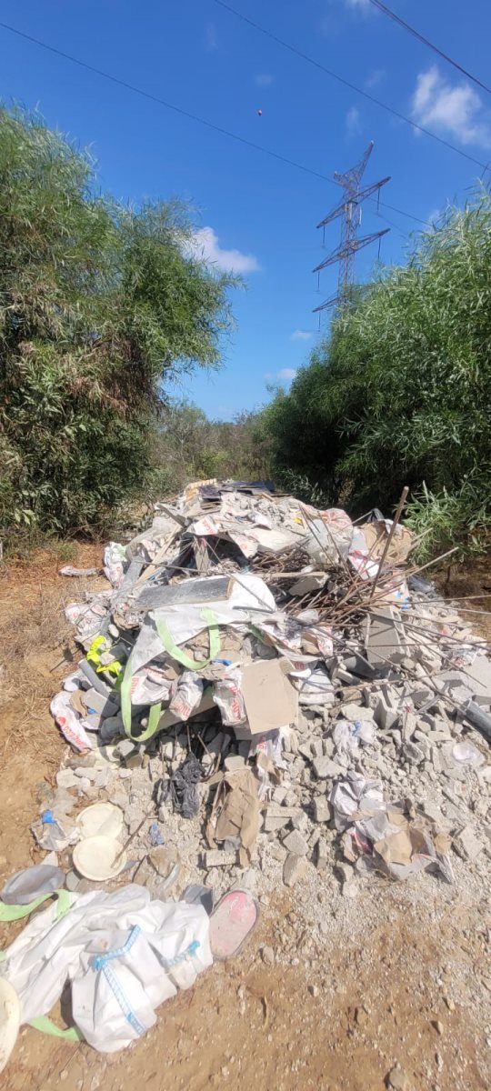 צילום מהפעילות: מפקחי יחידת ינשו&quot;ף המשותפת למשרד להגנת הסביבה ולרט&quot;ג