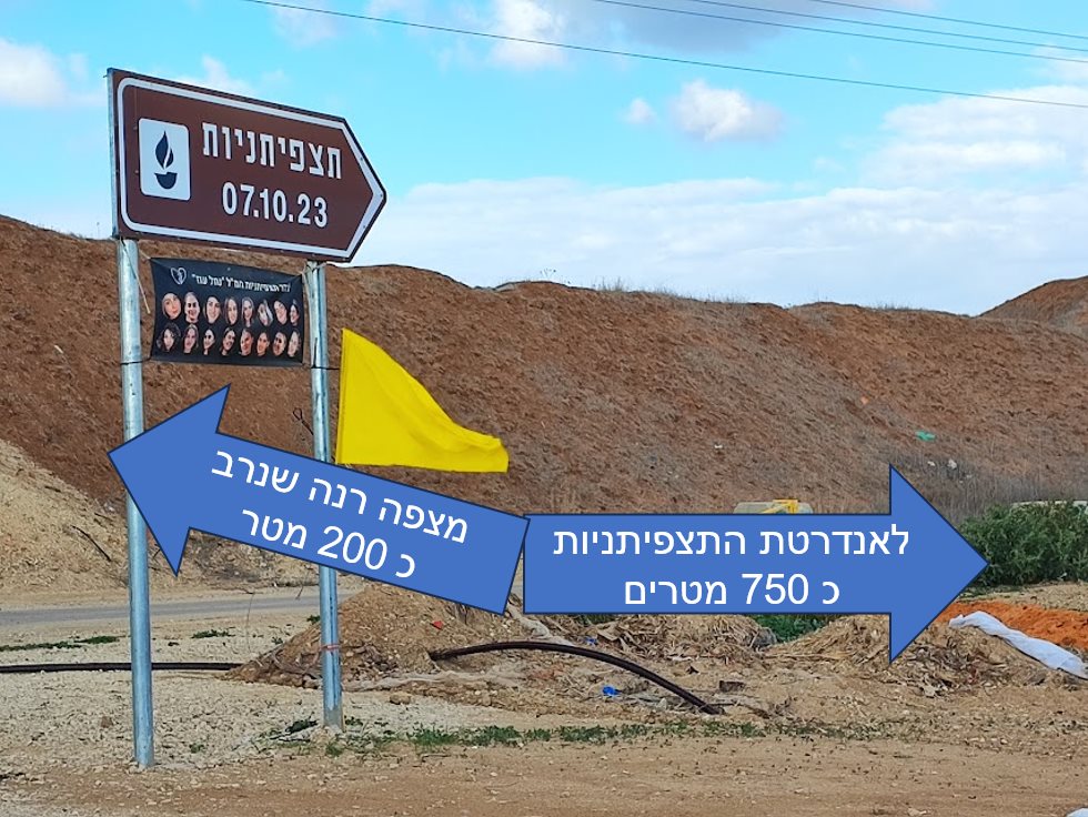 כביש האנדרטאות 232 תצפיתניות ומצפה רנה שנרב זל