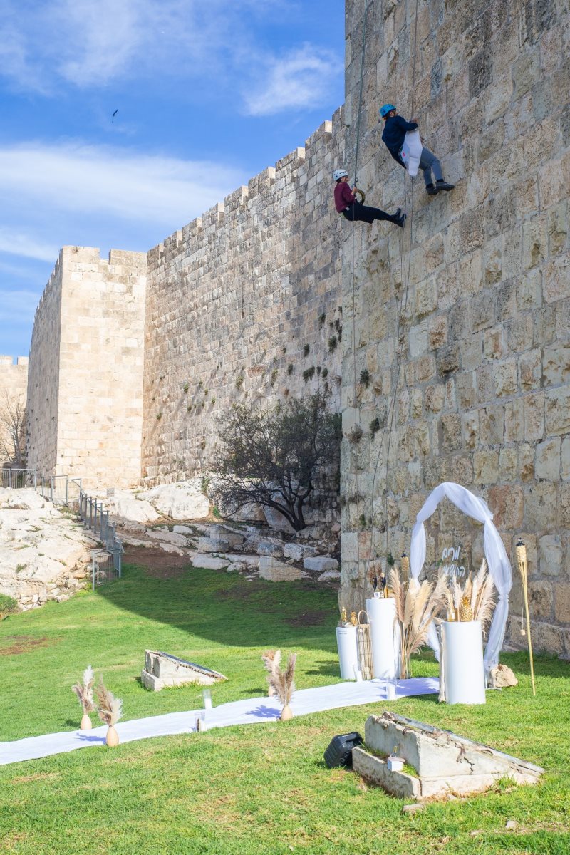 הצעת נישואין בסנפלינג צילום אליה שריקי