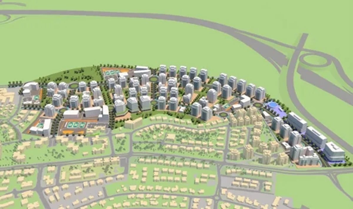 השכונה המתוכננת סביבה נסב הדיון