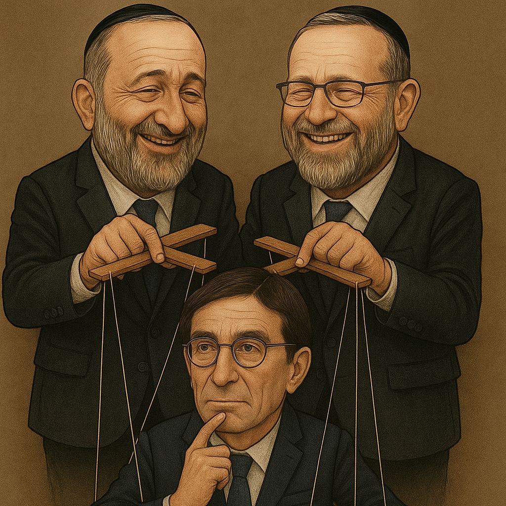 הקריקטורה שפירסם ליברמן...