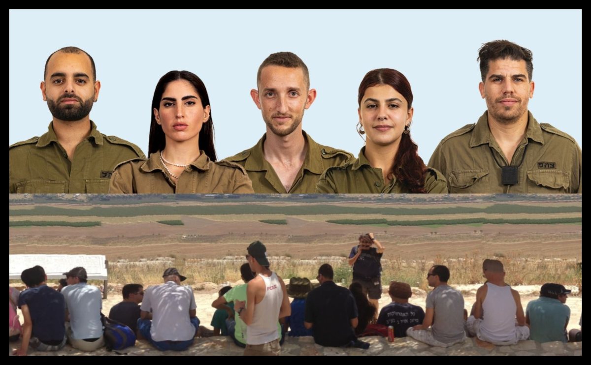 למעלה לוחמים חברי &quot;הלל&quot;. למטה, חברי הלל בטיול משותף. 
