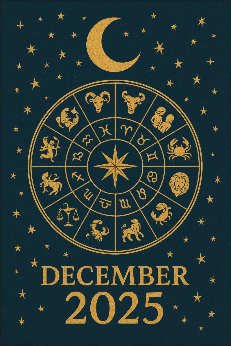 הורוסקופ דצמבר 2025 לבני כל המזלות - זוגיות, אהב ופרנסה. תפנית חיובית ומקום לאופטימיות קוסמית זהירה 