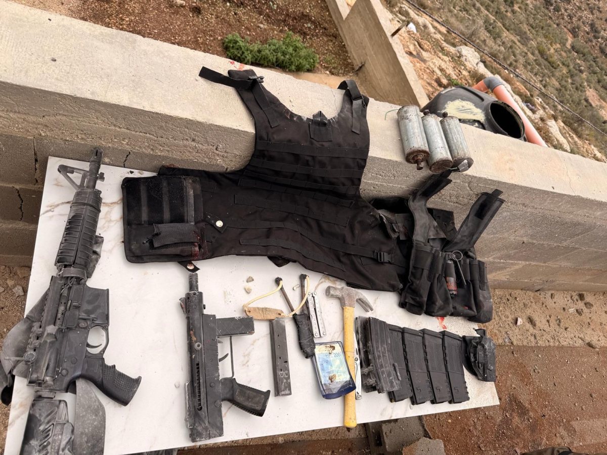 כך סגרו כוחות הביטחון את החשבון עם המחבל שביצע את הפיגוע באיזור התעשייה בראון ליד קדומים צילום דוצ