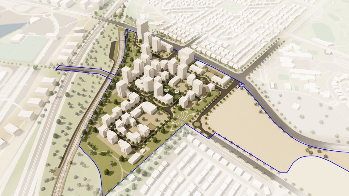 מילוסלבסקי אדריכלים מתחם מגורים, תעסוקה ומבני ציבור במערב ראשון לציון