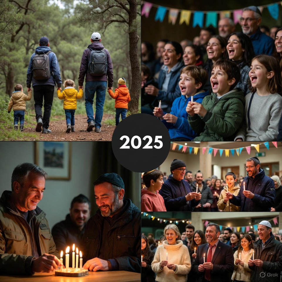 חנוכה 2025 בנס ציונה: נרות של אור, סופגניות טעימות ושמחה ללא גבולות!. לוח פעילויות עירוני