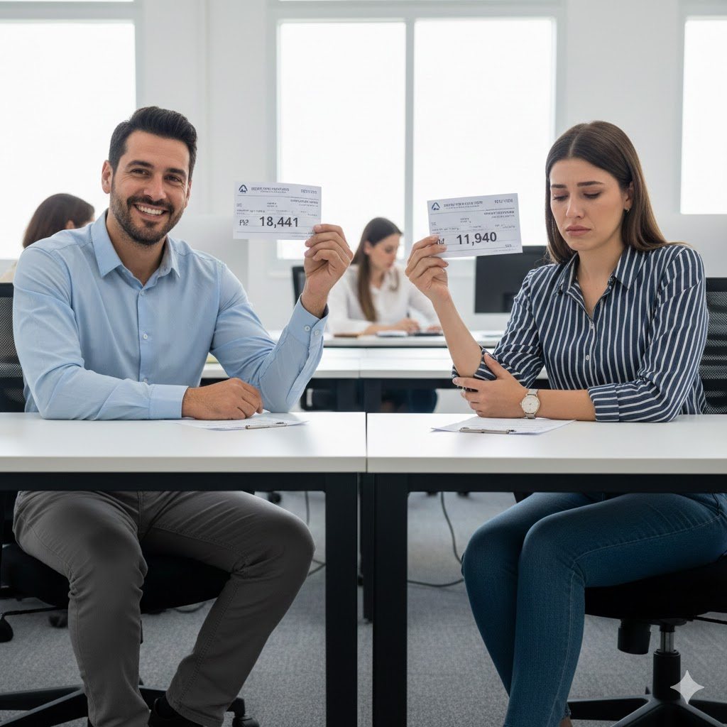 פער בין השכר הממוצע של גברים בישראל גבוה בחצי משכר הנשים במשק