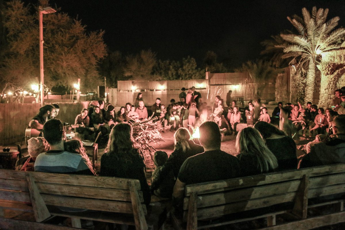 פסטיבל הקמפינג בכפר הנוקדים קרדיט כפר הנוקדים