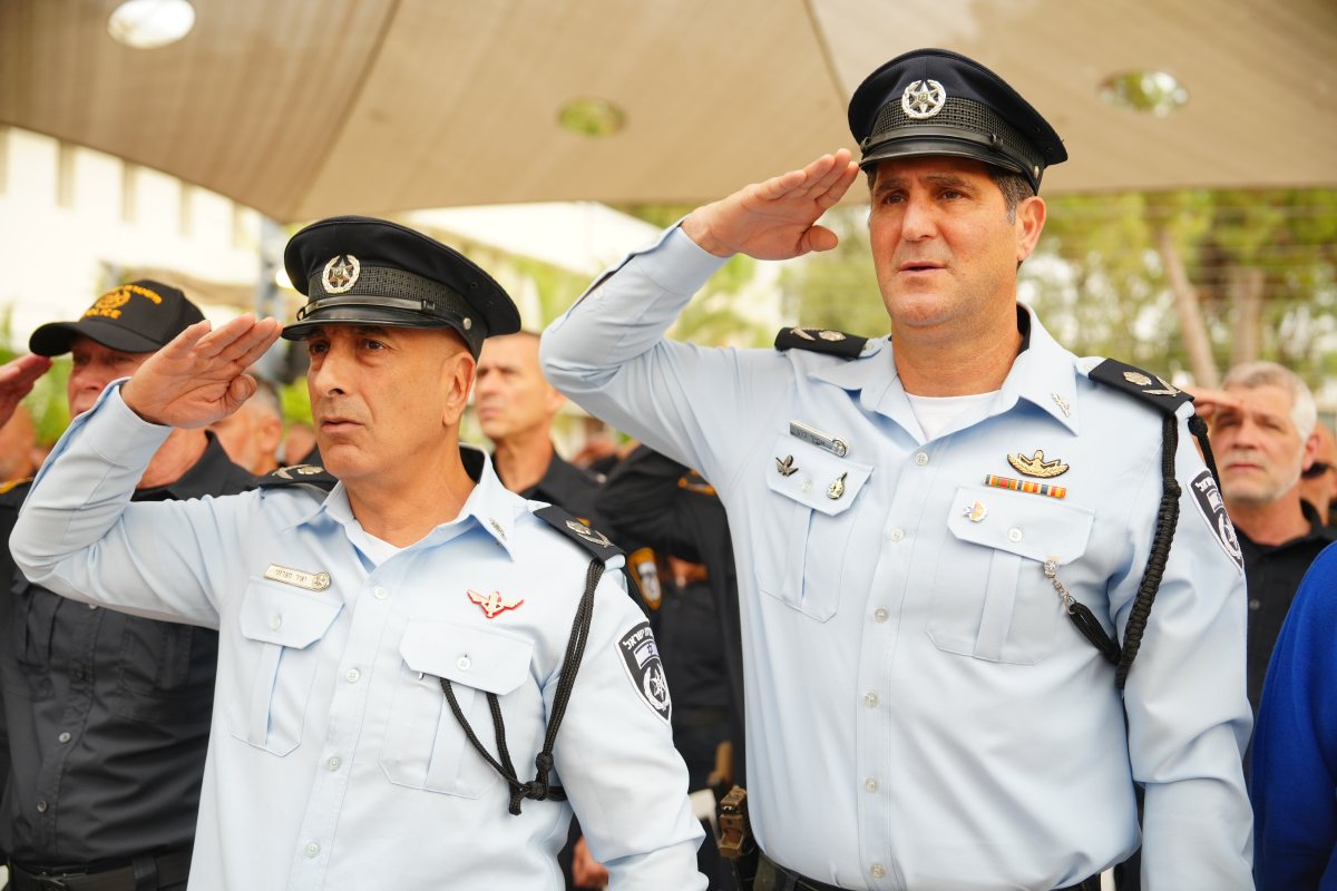 ניצב אמיר כהן נכנס לתפקיד מפקד מחוז מרכז מחליף את ניצב יאיר חצרוני