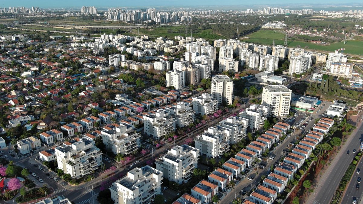 נס ציונה- צילום רחפן. דוברות העירייה 