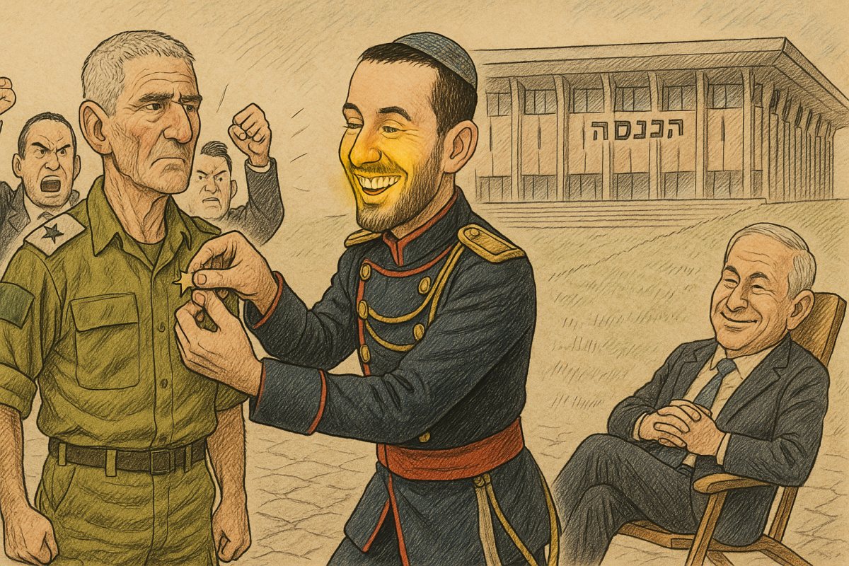 חה"כ קלנר מוריד בדרגה את יאיר גולן. 