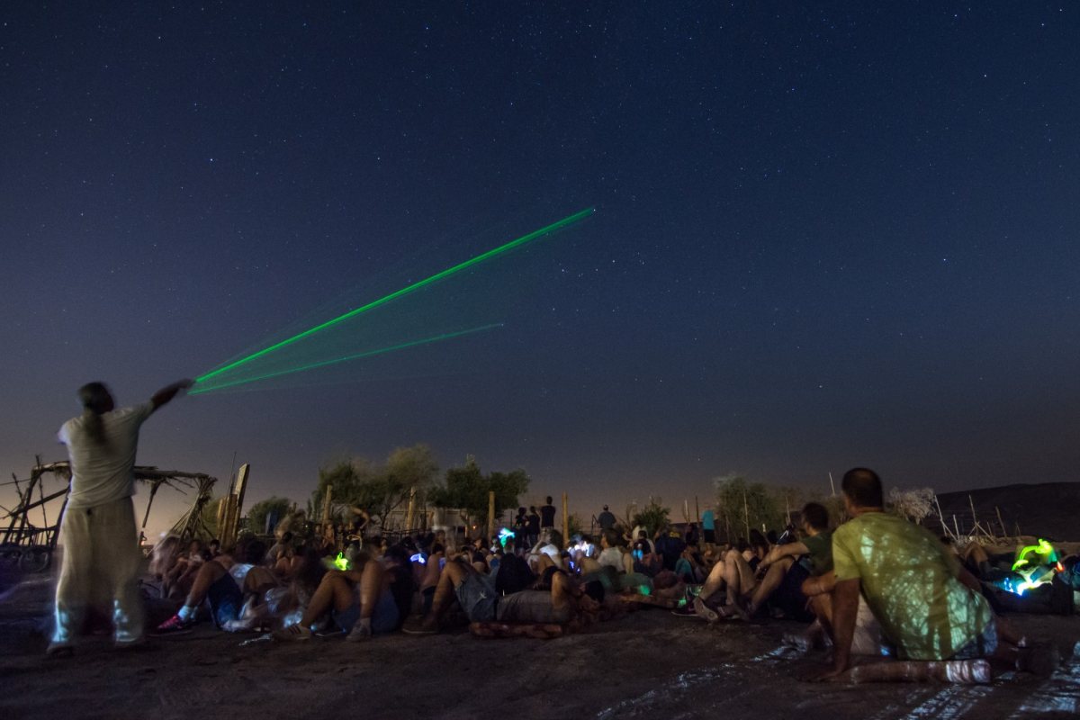פסטיבל נוקדים 2025 עם כוכבים. קרדיט- באדיבות כפר הנוקדים 