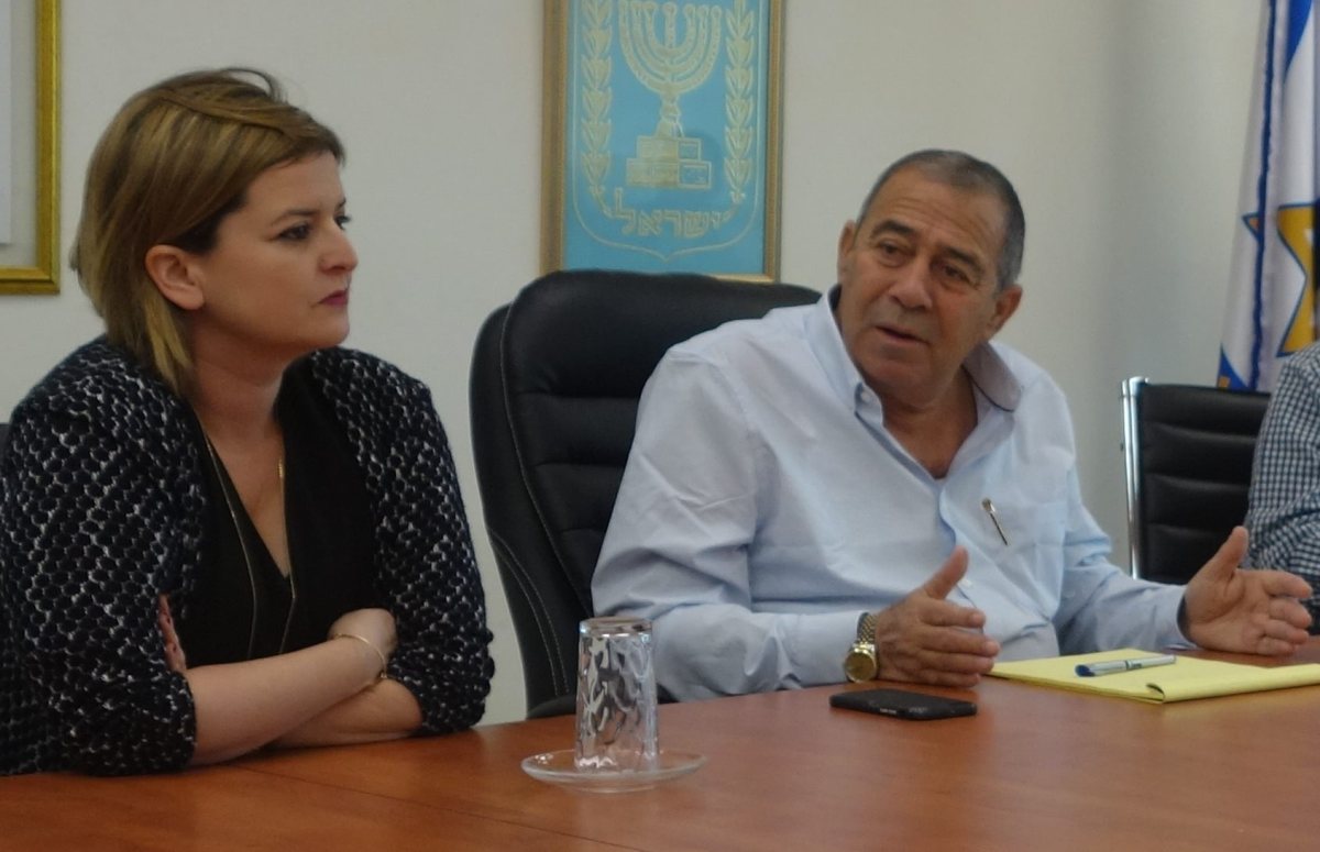 ראש העיר והמנכל"ית בישיבת מליאה- יש במה להתגאות...