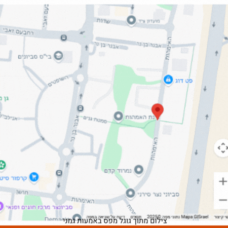 מפת רחוב האימהות נס ציונה מפת רחוב האימהות נס ציונה