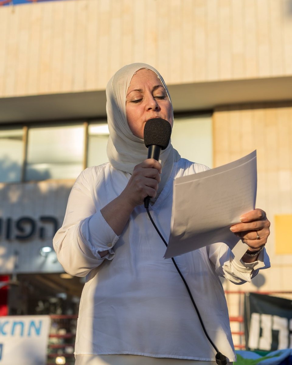 ראובן להב - מחאת נס ציונה