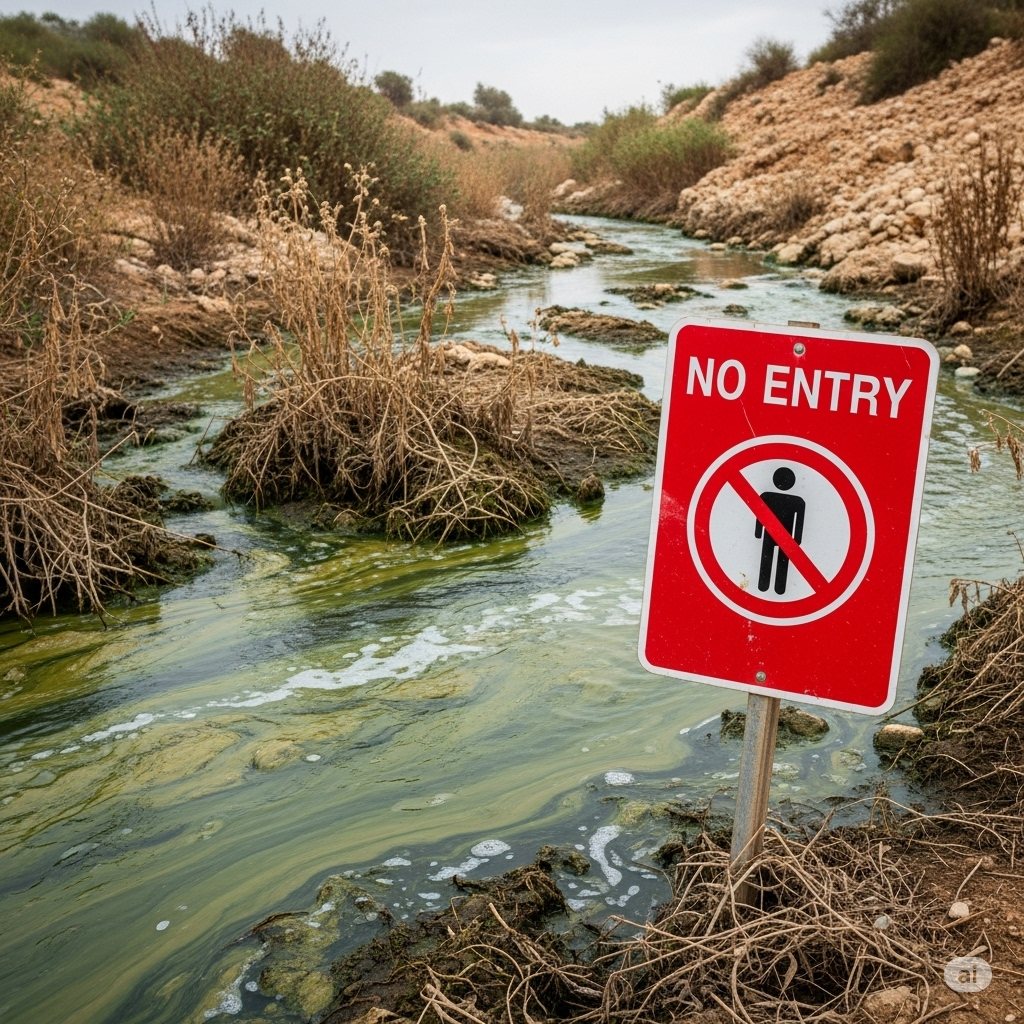 אוגוסט 2025: רשימת הנחלים המזוהמים בצפון הארץ - לידיעת המטיילים בצפון. 