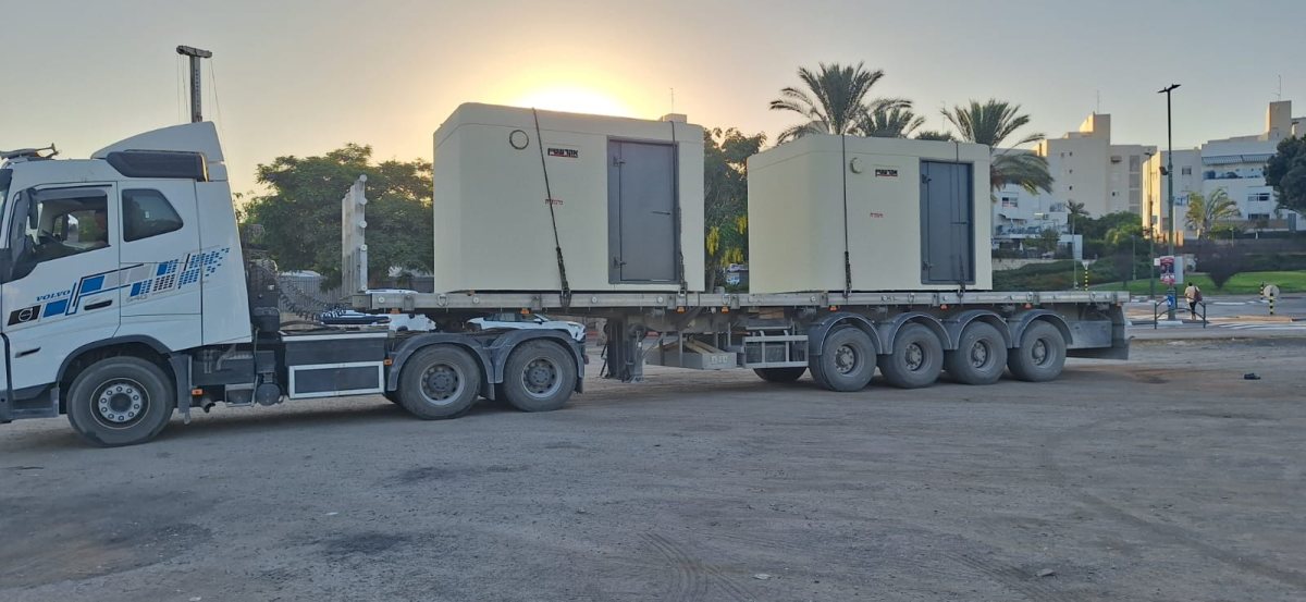 7 מיגוניות &quot;ארבל&quot; חדשות הוצבו בנס ציונה