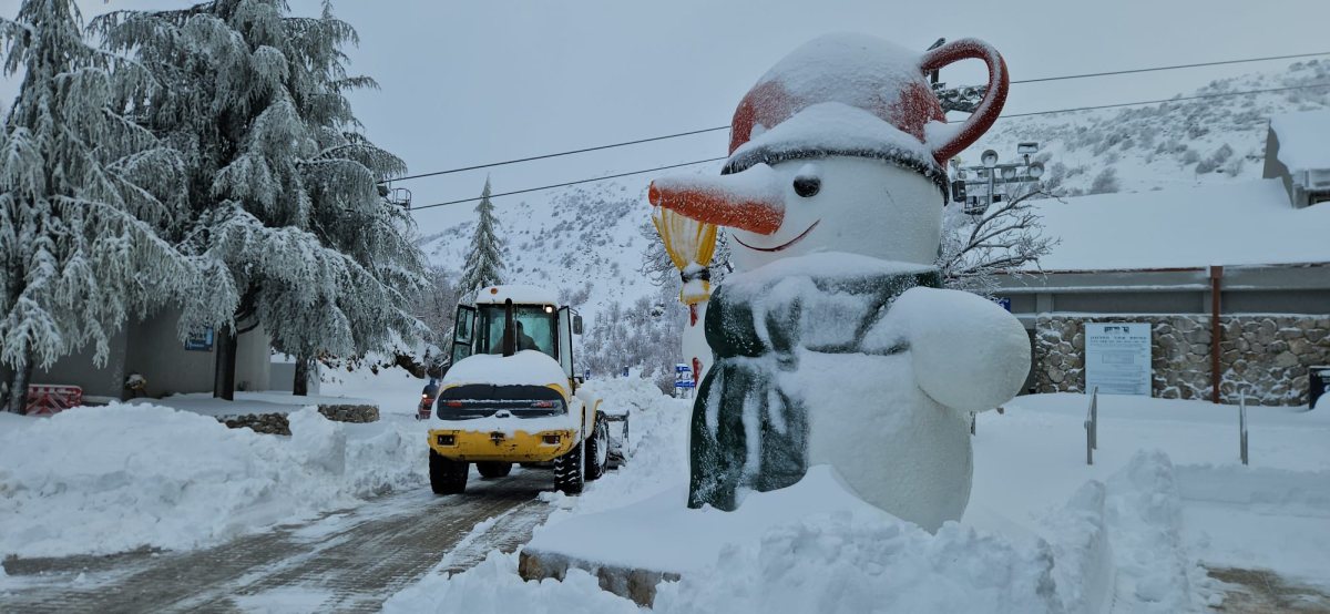 צילום אתר החרמון הנקודה מזג אוויר 
