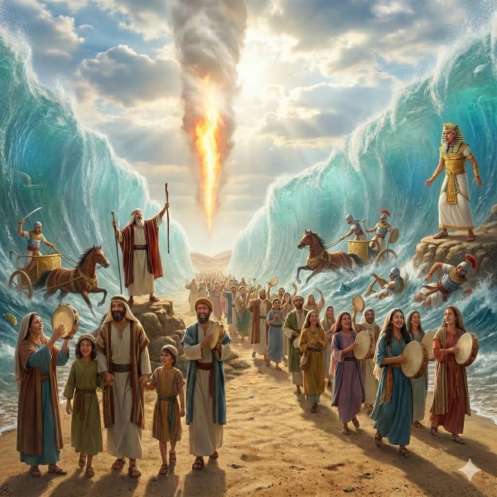 שבת שירה נס קריעת ים סוף