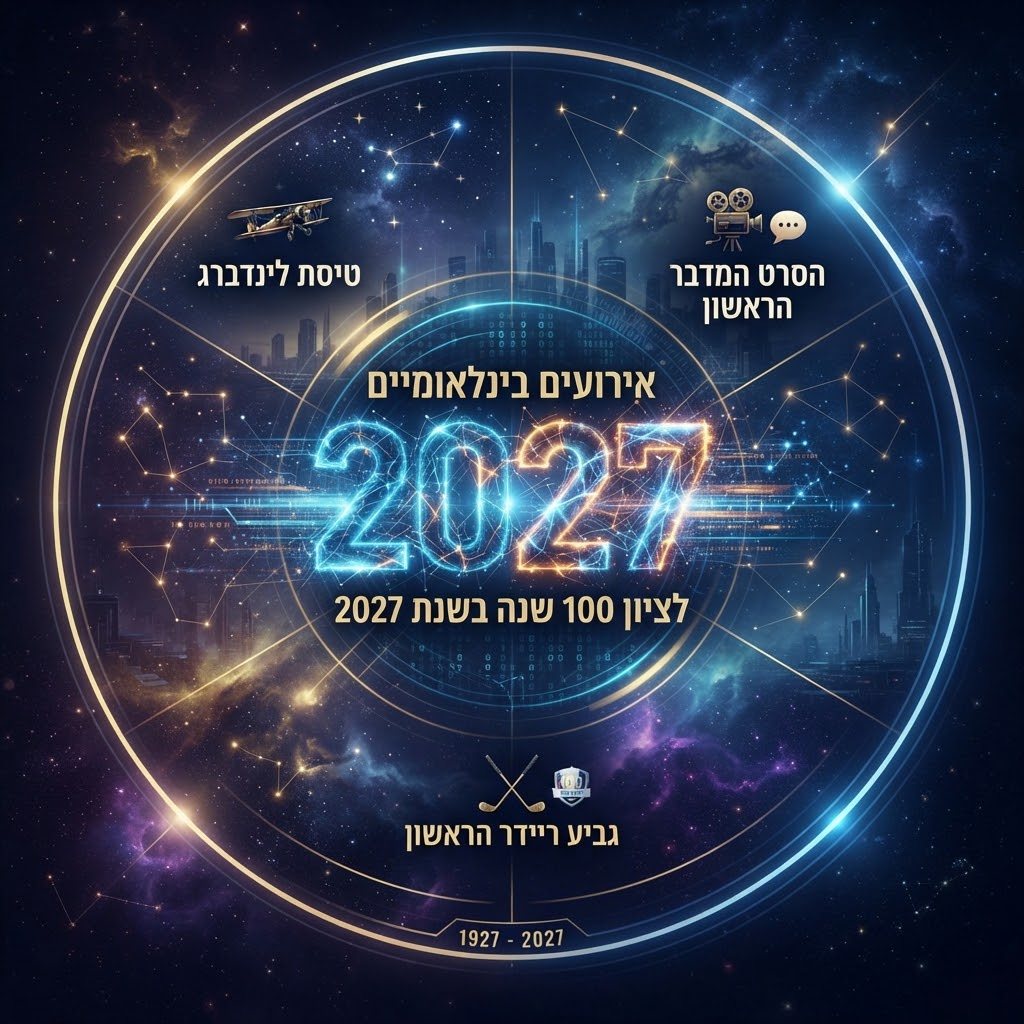 אירועים שימלאו להם 100 שנה בשנת 2027
