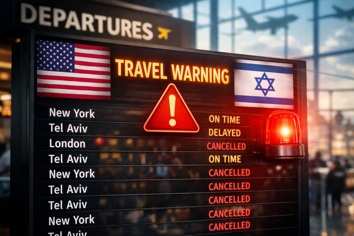 אזהרת מסע לישראל 