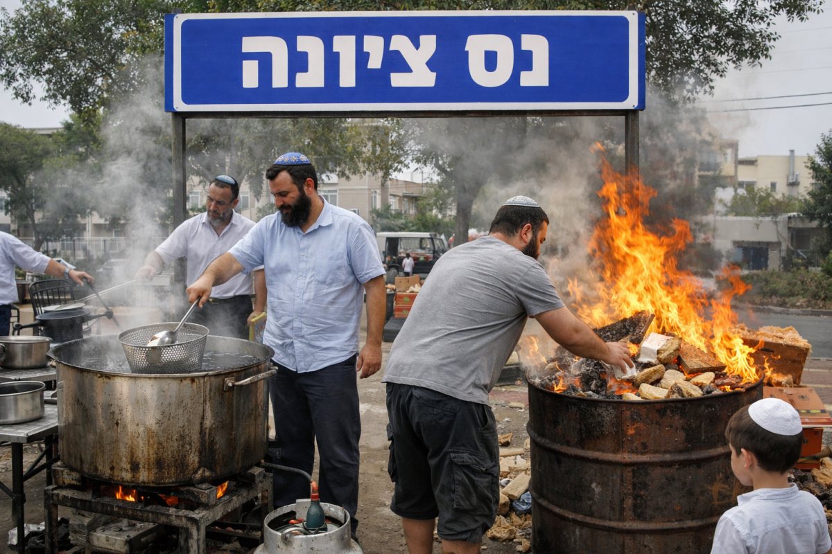 נערכים לחג. עיצוב - צ'אט גפט