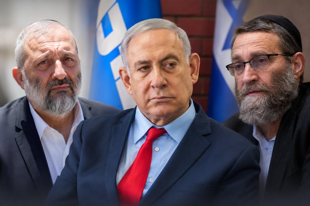 נתניהו, גפני ואריה דרעי