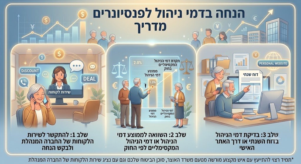 איך מקבלים הנחה בדמי ניהול בקופת גמל וקרן השתלמות