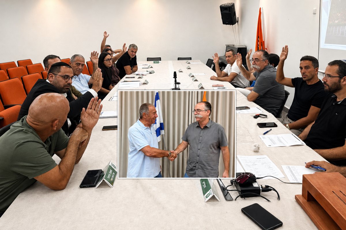 דוברות עיריית נס ציונה. עיבוד- צ'אט גפט