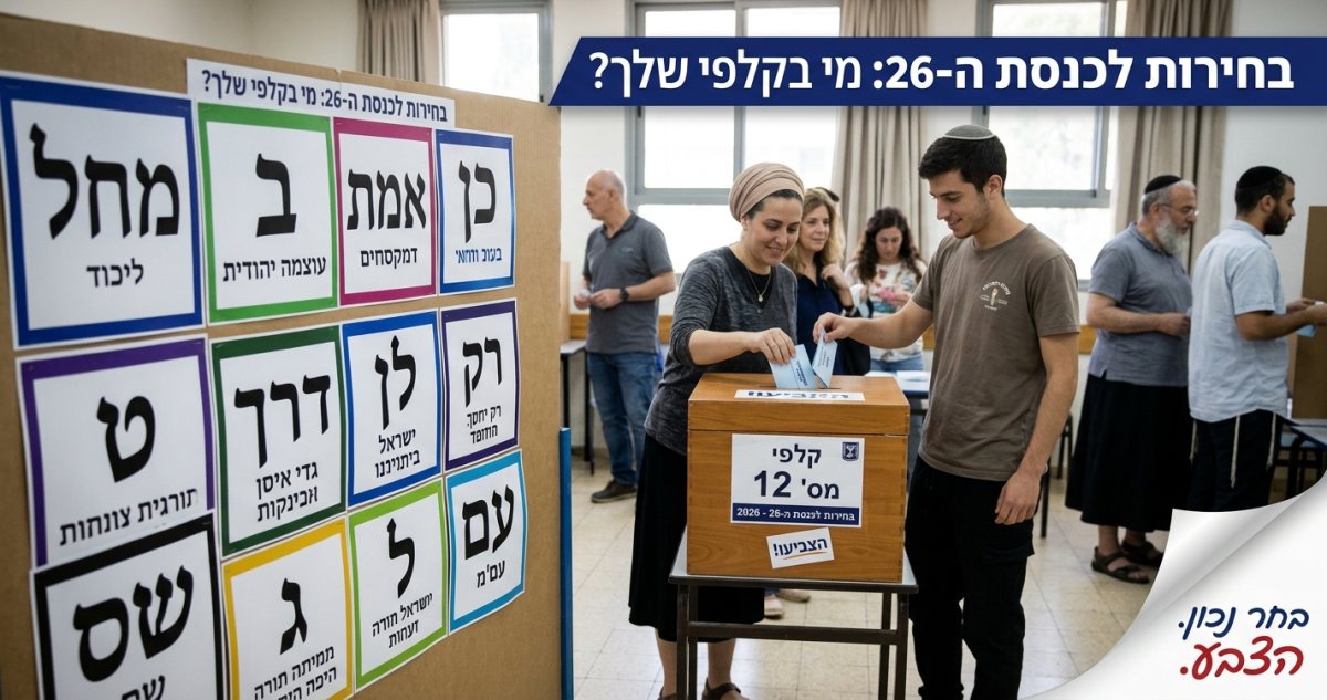אותיות המפלגות לכנסת ה-26