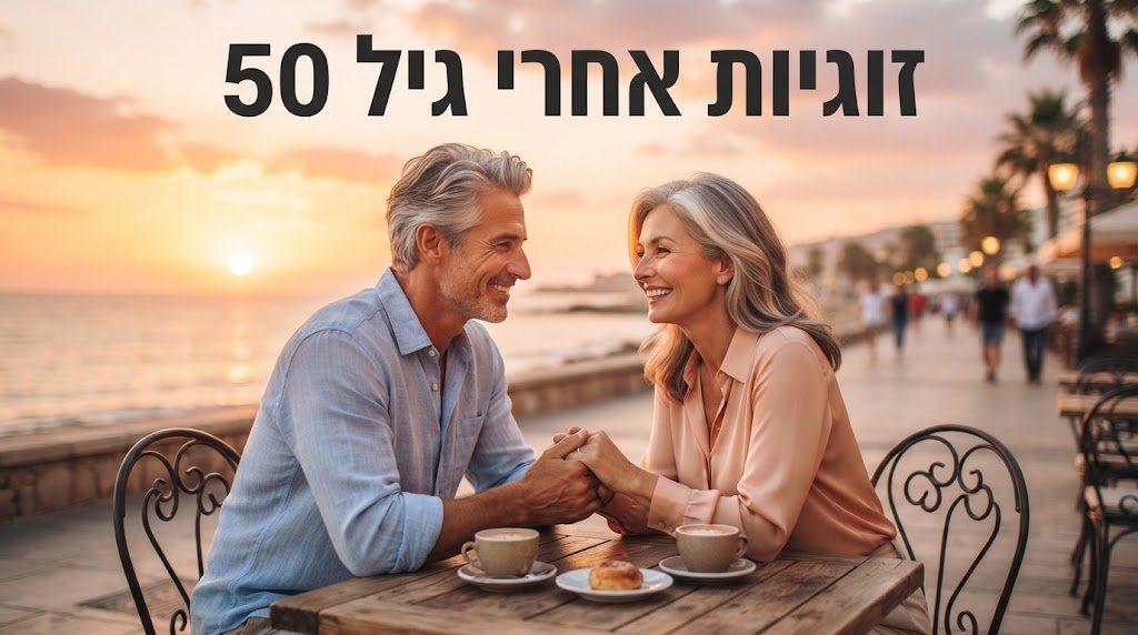 זוגיות פרק ב אחרי גיל 50 שוק פנויים פנויות טיפים להכרות רצינית
