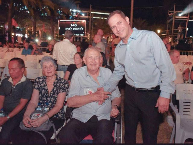 מאיר ניצן זל ורז קינסטליך צילום דוברות עיריית ראשון לציון 