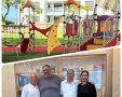 למעלה, אחת ההשקעות המתוכננות. למטה- הביקור של יו"ר קק"ל אייל אוסטרינסקי,
