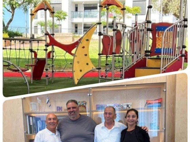 למעלה, אחת ההשקעות המתוכננות. למטה- הביקור של יו"ר קק"ל אייל אוסטרינסקי,