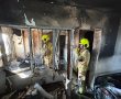 שריפה קשה בערד: גבר נלכד בדירה וחולץ במצב אנוש