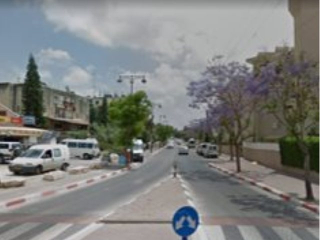 רחוב הרצל קריית עקרון צילום מתוך מפות גוגל