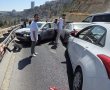 צפו ושפטו: מה גרם לתאונת השרשרת בכביש בגין