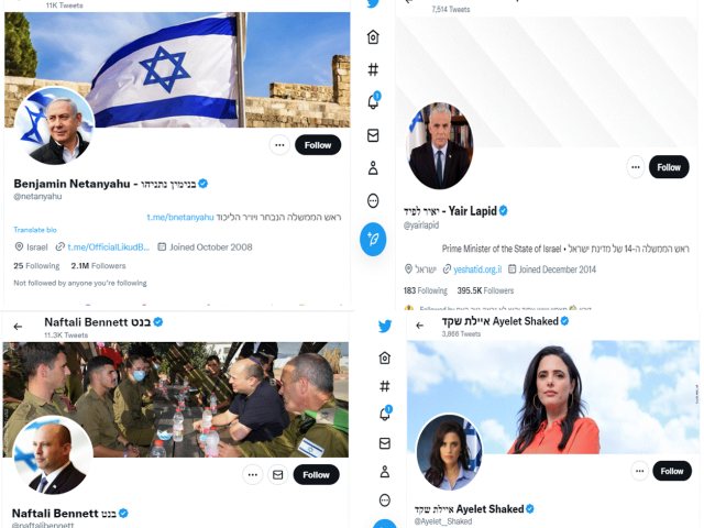 פולטיקאים ישראליים בטוויטר כמה עוקבים יש להם 
