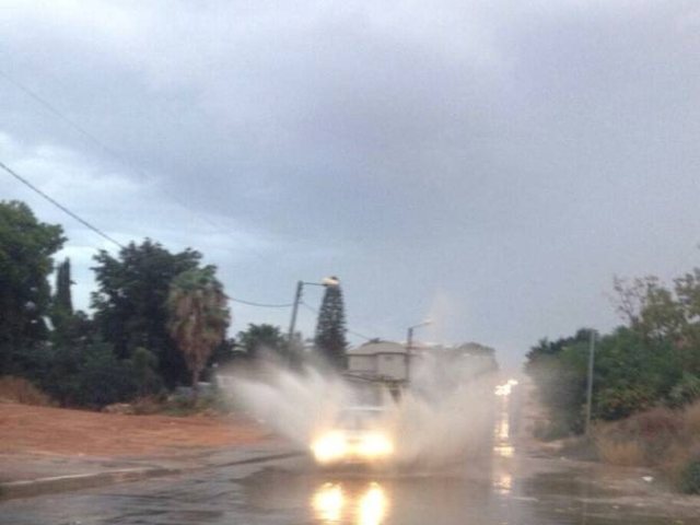 בחורף נזהרים כפליים נהיגה בגשם צילום עמותת אור ירוק 
