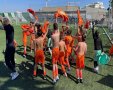 קבוצת הילדים ג של הסקציה חוגגת את העליה לחצי גמר גביע המדינה צילום פייסבוק 