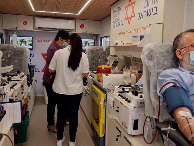 התרמת דם - מד"א