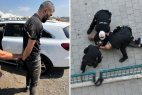 מרדף דרמטי וירי בלב המרכז: חוליית גנבי רכב ניגחה ניידת וניסתה לדרוס בלשים