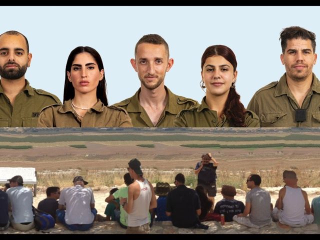 למעלה לוחמים חברי "הלל". למטה, חברי הלל בטיול משותף. 