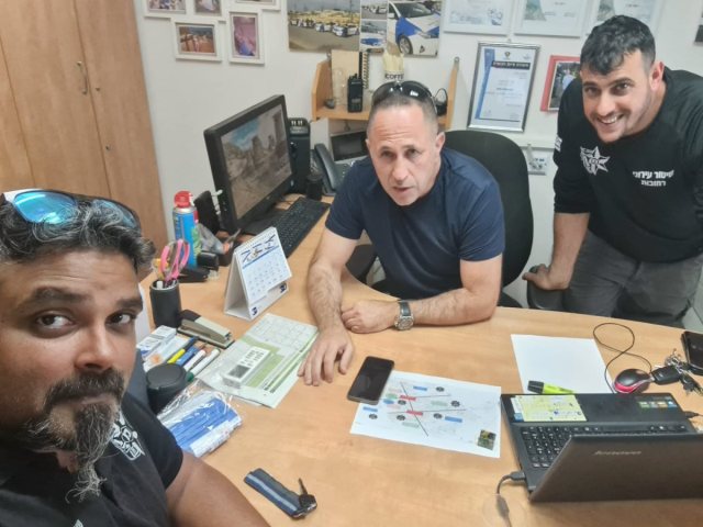 אנשי הביטחון והשיטור העירוני צילום באדיבות: ביטחון ושיטור עירוני רחובות